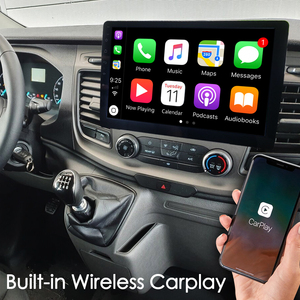 10.1 pouces Android 13 écran voiture lecteur vidéo multimédia pour <span class=keywords><strong>Ford</strong></span> <span class=keywords><strong>Transit</strong></span> personnalisé Van <span class=keywords><strong>2020</strong></span> GPS Radio Autoradio Carplay Navigation - Product Image 4