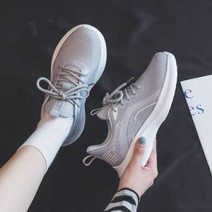 Chaussures de course décontractées sportives pour hommes en microfibre avec lacets, semelle intermédiaire en EVA, respirantes, tendance mode, semelle extérieure en caoutchouc - Product Image 4