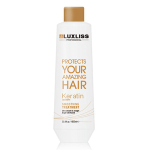 <span class=keywords><strong>Trattamento</strong></span> Lisciante alla <span class=keywords><strong>Cheratina</strong></span> LUXLISS con Olio di Argan <span class=keywords><strong>per</strong></span> <span class=keywords><strong>Capelli</strong></span> <span class=keywords><strong>Lisci</strong></span> 1L 500ml 100ml - Product Image 1