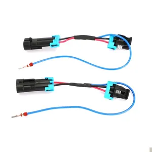 Harnes kabel lampu alis ganda untuk Polaris Rzr Turbo S Xp4 1000 Xp 19-21 Generic