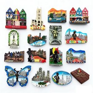 Magnete Frigo 3D Bruxelles Belgio, Lettere In Resina Fatte A Mano, Souvenir Turistico, Decorazione Casa E Cucina, Regalo