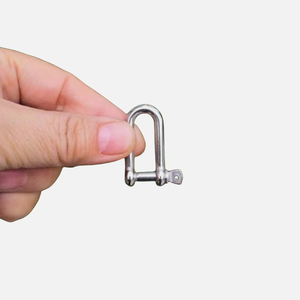 Cường độ cao dài D còng-304 thép không gỉ để nâng, khai thác, xây dựng phần cứng gian lận - Product Image 5