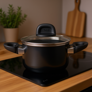 Silit Meat Pot 16Cm Modesto Line Black Roasting <b>Pan</b> - Product Image 3