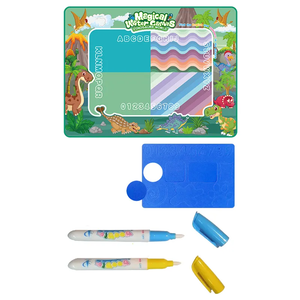 Mainan Edukasi Belajar Menulis dan Menggambar di Alas Air, Mainan Menggambar Anak, Kanvas Air Ajaib Dunia Dinosaurus yang Dapat Digunakan Kembali - Product Image 4
