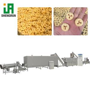 Chaîne de production complète de machines de fabrication d'aliments soufflés à double vis pour snacks Habe en promotion - Product Image 4