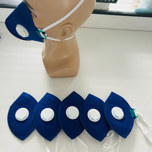 6 lapisan CE EN 149 FFP3 masker wajah kain tidak ditenun, masker debu industri pelindung hidung dengan katup - Product Image 6