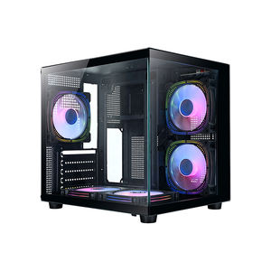 M-ATX <span class=keywords><strong>Computer</strong></span> Gaming <span class=keywords><strong>Case</strong></span> Argb Oem Chassis Met Glazen Raam <span class=keywords><strong>Desktop</strong></span> Pc <span class=keywords><strong>Case</strong></span> Hd Audio Usb3.0 Gehard Glas <span class=keywords><strong>Computer</strong></span> - Product Image 1