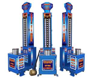 Vente en gros de jeux d'amusement d'intérieur Machine à billets pour arcade King Hammer Jeu de boxe électronique Métal Garantie 1 an - Product Image 2