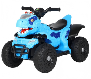 Auto Elettrica per Bambini a Forma di Dinosauro, ATV Giocattolo in Plastica a Batteria, Certificata EN71, per Bambini - Product Image 6