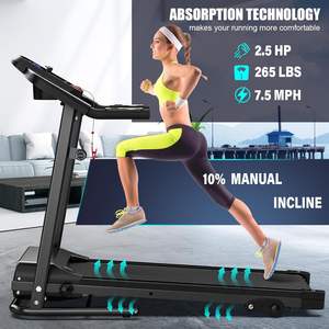 Caminadora Plegable Portátil de 25 HP Eléctrica para Gimnasio en Casa - Product Image 4