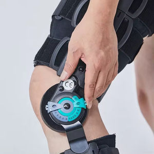 OEM disesuaikan perangkat rehabilitasi ortopedi, alat terapi konservatif, tali gesper dapat disesuaikan, penjepit lutut berengsel - Product Image 6