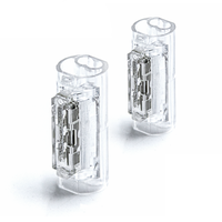 Connecteurs rapides à sertir pour fils fins, en alliage de cuivre, 300V, 2 spots encastrés, fiables, vente en gros pour fabricants