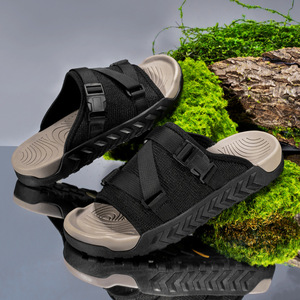 Sandales plates unisexes d'été, semelle intermédiaire légère en EVA, design classique, chaussures décontractées pour hommes et femmes, semelle intérieure antidérapante, vente chaude, utilisation en extérieur - Product Image 6