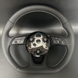 Nouveau volant en cuir pour <span class=keywords><strong>Audi</strong></span> R8 A3 8P A4 A5 <span class=keywords><strong>A6</strong></span> C8 A7 Q2 Q3 Q5 Q7 Q8 S3 S4 S5 S6 S7 RS3 RS4 RS5 RS6 RS7 accessoires de voiture - Product Image 5
