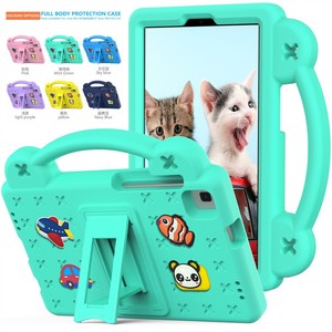 <span class=keywords><strong>Funda</strong></span> Protectora 3D de Silicona a Prueba de Golpes con Correa de Mano y Diseños Personalizables para <span class=keywords><strong>Samsung</strong></span> <span class=keywords><strong>Galaxy</strong></span> <span class=keywords><strong>Tab</strong></span> A11 A9 S11 S7 Fold - Product Image 1