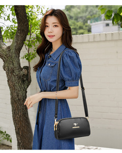 New Designer Women Simple Fashion Luxury Handbag PU Leather Trend Single Shoulder Messenger Women's <b>Tote</b> Bag - Product Image 2