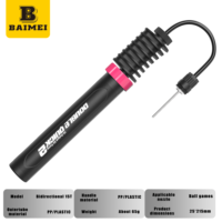 Pompe à ballon de sport BaiMei en PP durable, haute pression 120 PSI, double action, double cylindre pour volleyball et football, vente en gros OEM