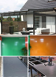 폴리 우레탄 샌드위치 알루미늄 지붕 패널 루핑 알루미늄 시트 단열재 알루미늄 루핑 시트 - Product Image 2