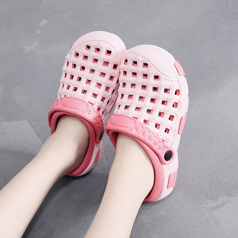 Модные пляжные летние сандалии; cr0cs; Обувь для девочек