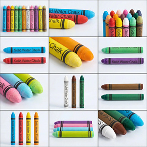 Craie soluble dans l'eau de haute qualité pour l'école à domicile, <span class=keywords><strong>utilisation</strong></span> de 4 couleurs, non toxique, <span class=keywords><strong>utilisation</strong></span> par les enfants, sans poussière, portable - Product Image 4