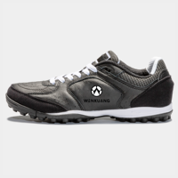 Crampons de football en cuir professionnels en caoutchouc antidérapants pour hommes, chaussures de football pour entraînement sportif, chaussures de football pour hommes