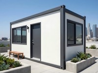 Prix Usine – Maison Conteneur Préfabriquée 20 pieds – Bureau Modulaire Portable pour Chantier, Dortoir de Travailleurs, Camp de Construction