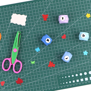 Perforateur de papier artisanal, poinçons pour <span class=keywords><strong>scrapbooking</strong></span>, ciseaux décoratifs colorés pour les bords du papier, artisanat durable, bricolage, plus de trous, ensemble de poinçons - Product Image 2