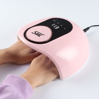 Lampes à LED UV colorées pour ongles, machine de séchage pour gel et soins des ongles et des pieds, pour manucure et pédicure