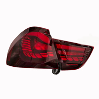 Pour BMW Série 3 E90 2009-2012, ensemble de feux arrière LED style écailles de dragon, mise à niveau de haute qualité