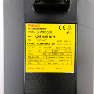 Moteur FANUC A06B-0163-B075 Série A06B pour machines-outils, automatisation industrielle et pièces de robotique - Product Image 5