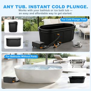 Promotion : Refroidisseur d'eau portable 1/3 CV pour bain froid et bain de glace - Product Image 5