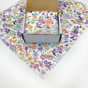 Bán Buôn Biểu Tượng Tùy Chỉnh Tái Chế 18G In Quà Tặng Gói Mô Giấy Cho Đồ Lót Quần Áo Bao Bì - Product Image 5