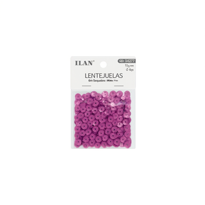 Paillettes Ilan 6mm Rosa 15g Per Artigianato e Decorazione - Product Image 4