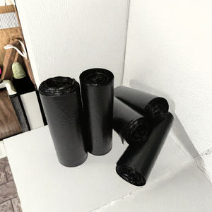 Bolsas de Basura de Plástico HDPE GRS Reciclables Personalizadas OEM con Válvula y Sellado Térmico, 20 Bolsas/Rollo para Uso Doméstico - Product Image 2