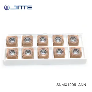 Jinte snmx insertos de carburoカーバイド高フィードフライスインサートSNMX1206-ANN