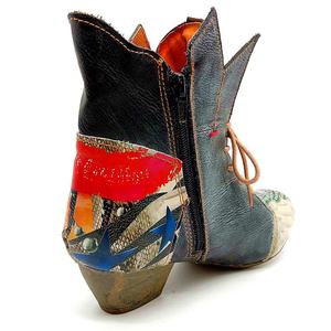 Bottes montantes en cuir noir pour femmes, cuissardes à plateforme, légères, Sexy, bon marché, design plateforme, collection hiver - Product Image 6