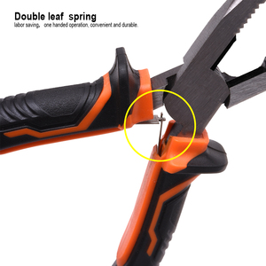 HARDEN Kìm Mũi Dài 6 8 Inch Dụng Cụ Cắt Đa Tay Chuyên Nghiệp Dụng Cụ Cắt Cáp Và Kìm Tuốt Dây - Product Image 4