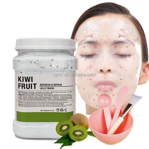 Etiqueta privada Natural antienvejecimiento hidratante para mascarilla de gelatina SPA blanqueamiento cara y cuerpo polvo pétalos de rosa cristal mascarilla facial de gelatina - Product Image 2