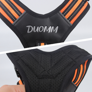 Harnais Premium Oxford Respirant Anti-Traction pour Chien, Réfléchissant, Anti-Éclatement, avec Accents en Cuir, Ailes de Protection des Poils, Poignée Confortable, Forgé - Product Image 3