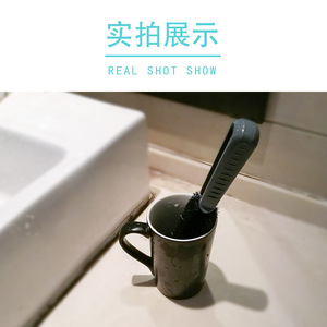 Cup <b>Brush</b> Nylon Black Multi Functional Kitchen <b>Cleaning</b> <b>Brush</b> For Glass And Pot Scrubbing - Product Image 4