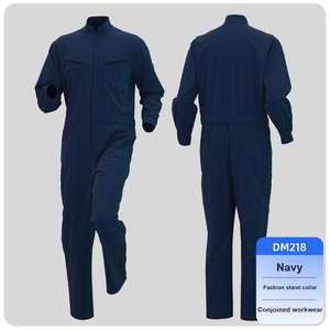 Mono reflectante de manga larga de alta visibilidad para hombre Mono DE TRABAJO ignífugo de mezcla de algodón en tallas grandes - Product Image 5