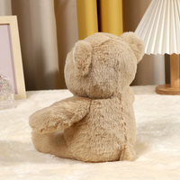 Ourson en peluche ventre blanc avec logo personnalisable peluche avec logo de sublimation poupée ours en peluche personnalisée pour enfants cadeau décoration de la maison