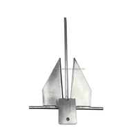 Ancre Danforth de haute qualité, neuve, galvanisée à chaud, certifiée CE, accessoires marins pour bateau