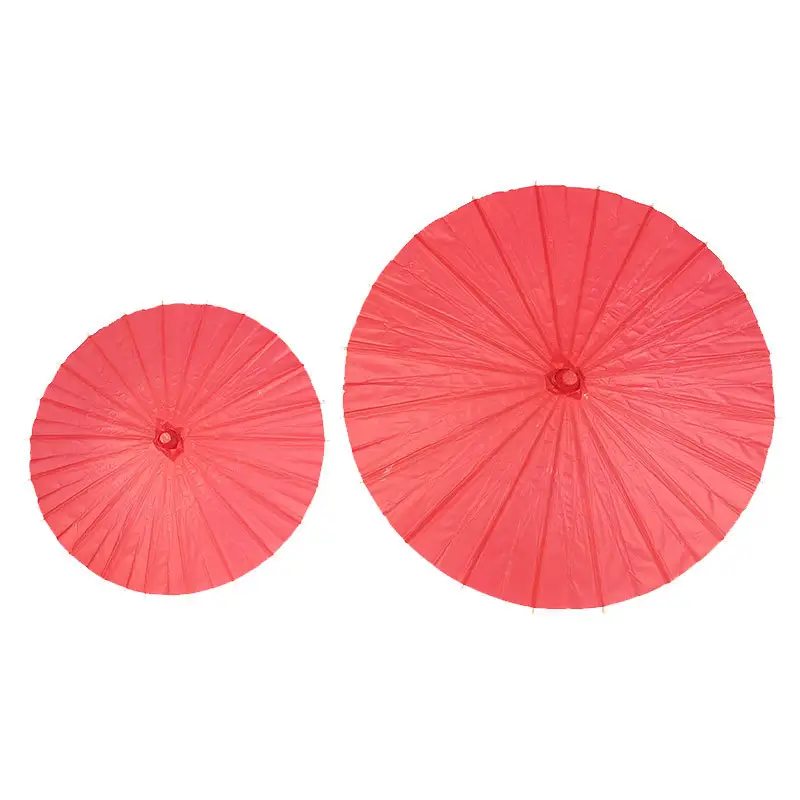 Grande papel guarda-chuvas parasol sortidas cores 84cm parasol asiático japonês chinês óleo papel guarda-chuva sol guarda-chuva parasol papel