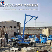 Petite presse manuelle pour blocs de béton creux et pleins, machine de fabrication de briques en vente