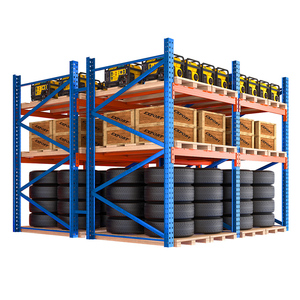 Système de stockage d'entrepôt industriel, rayonnage à palettes robuste, OEM - Product Image 5