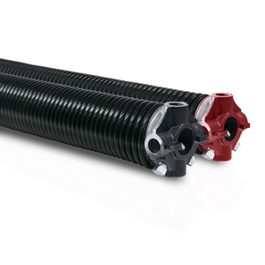 Ensemble de ressorts de torsion pour porte de garage de haute précision, paire de 0,283 x 2 x 23 pouces, barres d'enroulement antidérapantes, gants - Product Image 1