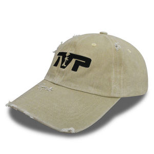 Gorra de Béisbol Estilo Dad con Lavado a la Piedra Personalizada, Logotipo Bordado, Gorra de Béisbol Vintage con Aspecto Desgastado - Product Image 5