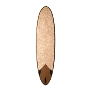 Tavola da Surf Shortboard in legno per adulti da spiaggia estiva con pinna da Surf