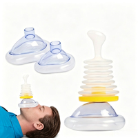 Masque d'entraînement portable pour la réanimation en cas d'étouffement, entraîneur de capacité pulmonaire, dispositif de respiration artificielle cardio-pulmonaire d'extérieur, dispositif de premiers secours